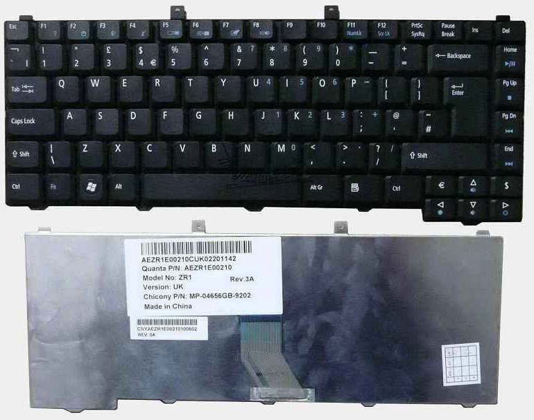 Bàn phím Keyboard Laptop Acer Aspire 3680 3681 3683 5570 5572