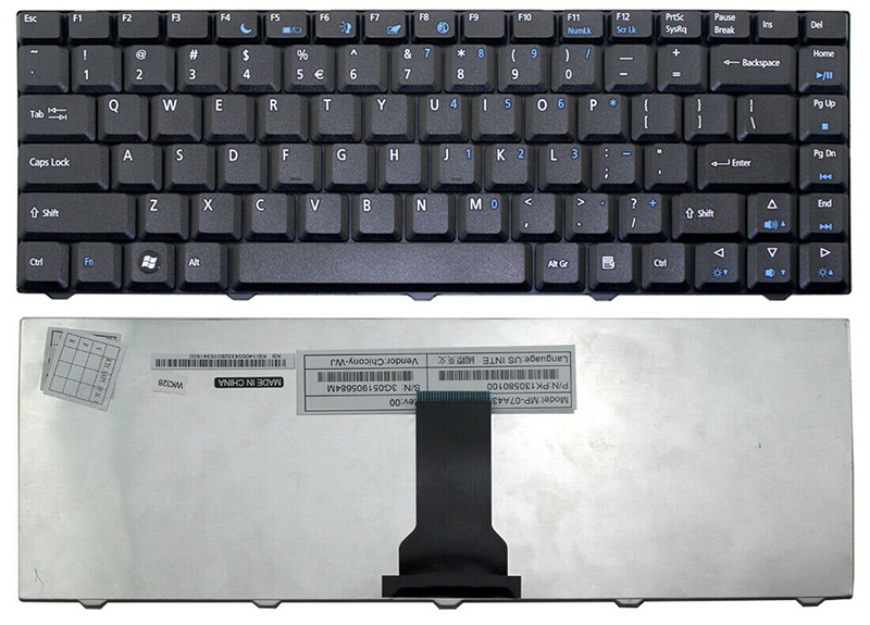 Bàn phím Keyboard Laptop Acer Emachines D520 D720 E720