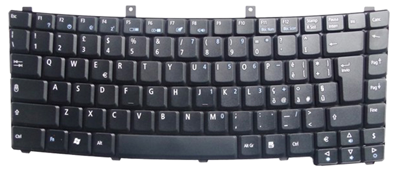 Bàn phím Keyboard Laptop Acer Travelmate 2300 2410 4000 4400 4500 8100