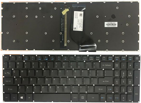 Bàn phím Keyboard Laptop Acer Aspire VX5-591G Màu đen Màu đỏ Có đèn