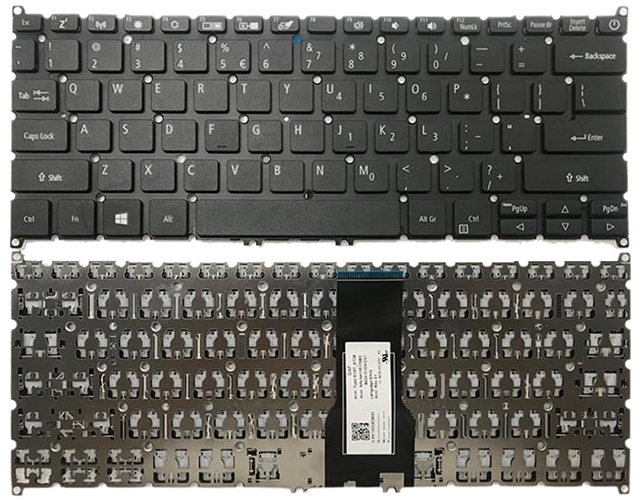 Bàn phím Keyboard Laptop Acer Swift 1 SF114-31 Có nút nguồn