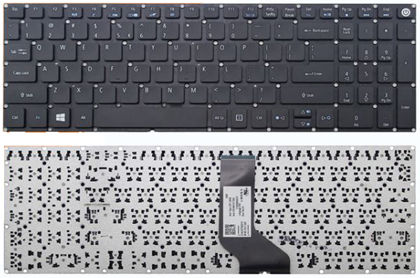Bàn phím Laptop Acer Aspire E5-573 E5-575 E5-722 F5-571 Màu Đen Trắng