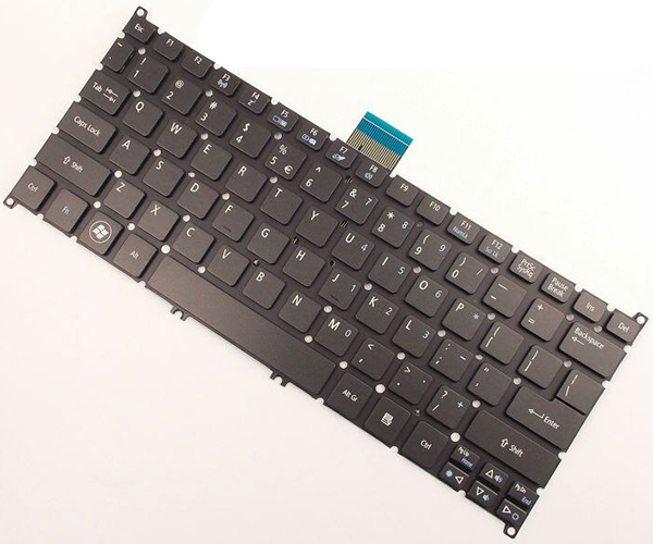 Bàn phím Laptop Acer Aspire S3-371 V5-121 Acer One 756 725 Màu Xám Đen Bàn phím Laptop Acer Aspire S3-371 V5-121 Acer One 756 725 Màu Xám Đen