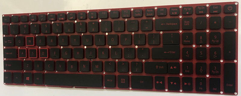 Bàn phím Laptop Acer Aspire VN7-793G AN515-51 Màu đen Đỏ Có đèn