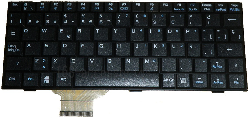 Bàn phím Keyboard Laptop ASUS EeePC 700 701 900 901 PC 2G 4G Màu Đen