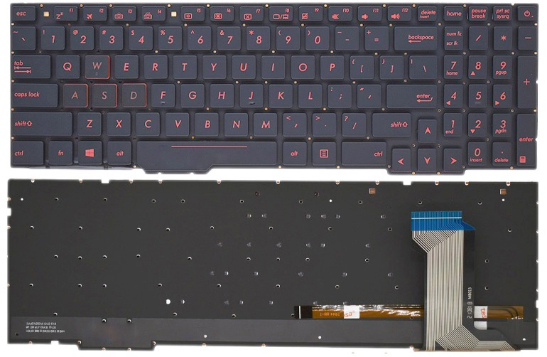 Bàn phím Keyboard Laptop ASUS GL553VE GL553VD Có Đèn
