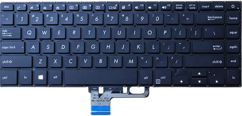 Bàn phím Keyboard Laptop ASUS UX550GD UX550G UX550GEX Màu Xanh Đen