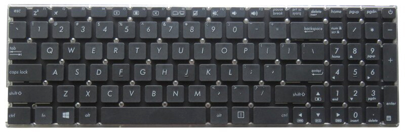 Bàn phím Keyboard Laptop ASUS X540 X540L X540LA A540 Màu Đen Màu Trắng