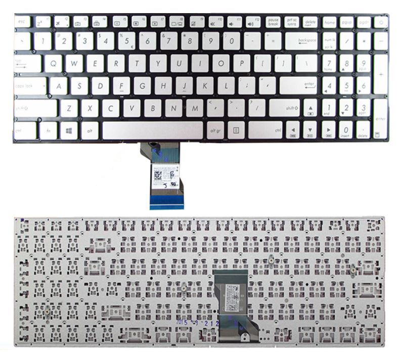 Bàn phím Laptop ASUS UX501 UX52 G501 N541L Q501 Q502 Bạc Đen Đỏ Có Đèn