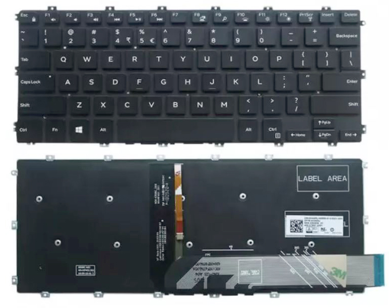 Bàn phím Keyboard Lapotop Dell Inspiron 5480 5481 5485 5488 Có đèn