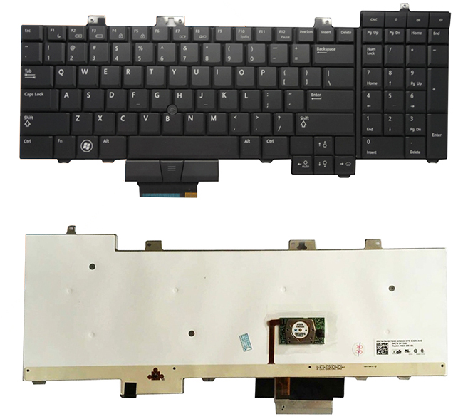 Bàn phím Keyboard Laptop Dell Precision M6500 M6400 Có Đèn