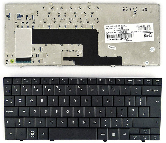 Bàn phím Keyboard Laptop HP Mini 110