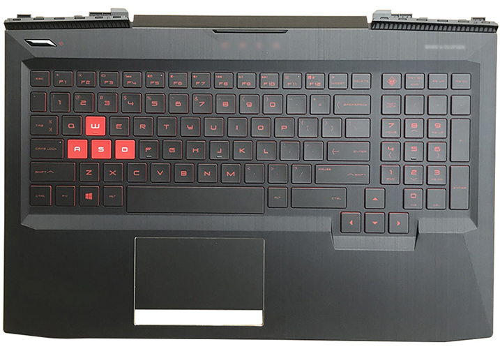 Bàn phím Keyboard Laptop HP Omen 15CE Màu Đen Đỏ Có Đèn