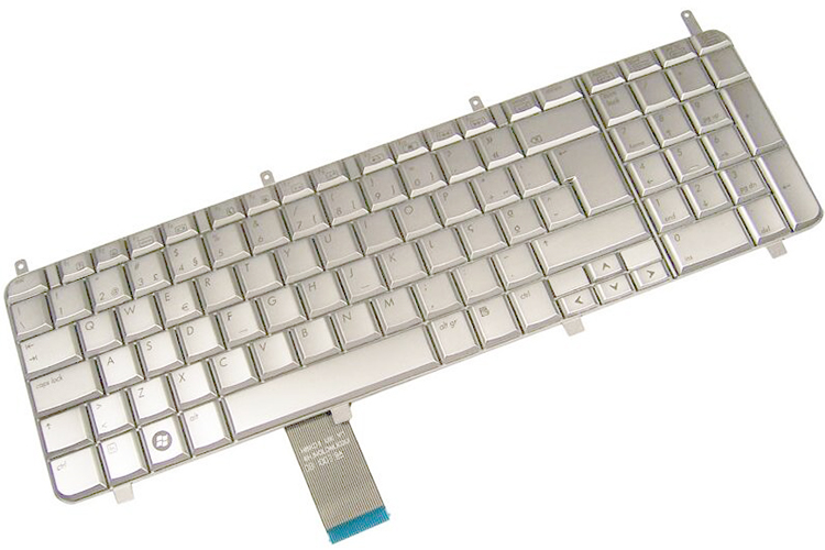 Bàn phím Keyboard Laptop HP Pavilion HDX18 DV8 Màu Bạc Có Đèn