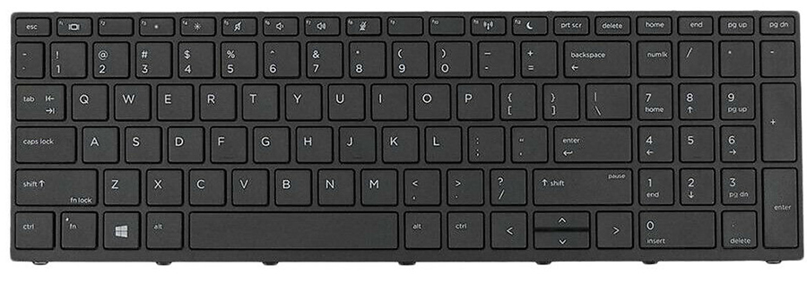 Bàn phím Keyboard Laptop HP ProBook 450 G5 455 G5 470 G5 có khung