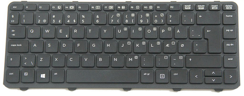 Bàn phím Keyboard Laptop HP Probook 430 G1 Có Khung