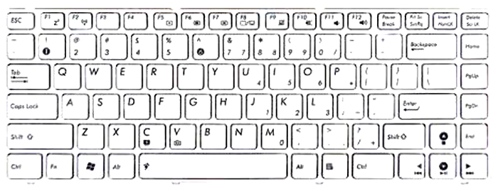 Bàn phím Laptop Asus K42 UL30 X42 X42J K43 X45 X44 X43 X43S A83S