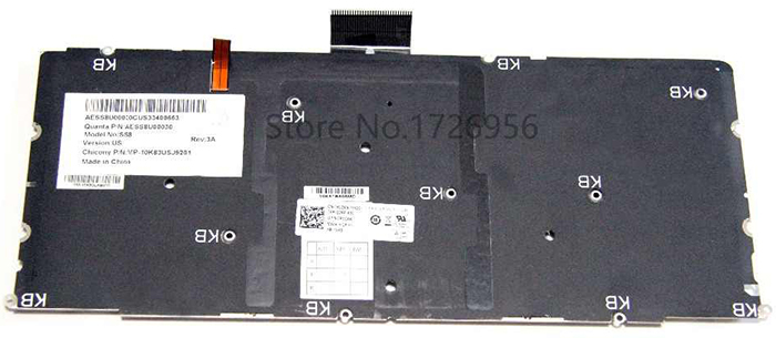 Bàn phím Keyboard Laptop Dell Xps 14Z-L412Z 15Z-L511Z Có Đèn
