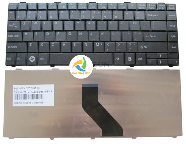 Bàn phím Keyboard Laptop Fujitsu LH531 LH530