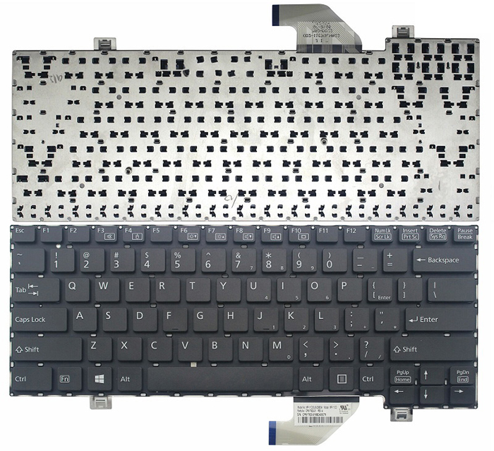 Bàn phím Keyboard Laptop Fujitsu SH772