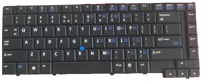 Bàn phím Keyboard Laptop HP EliteBook 8510