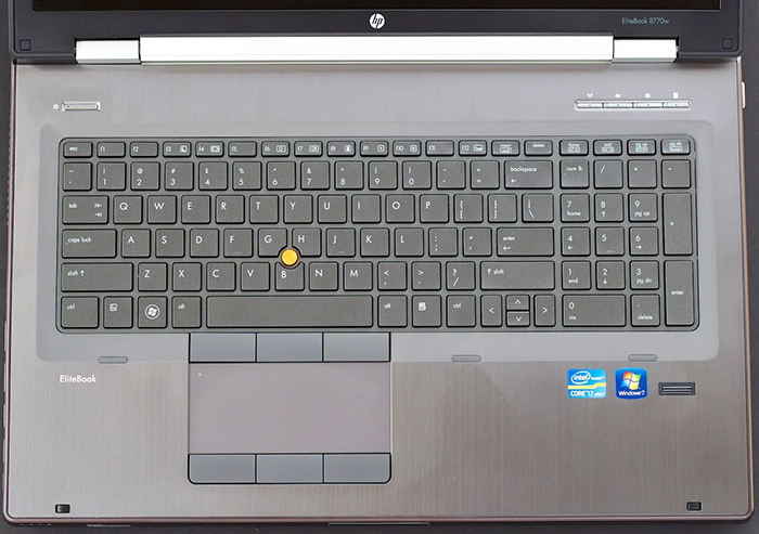 Bàn phím Keyboard Laptop HP EliteBook 8760W 8770W Có Khung