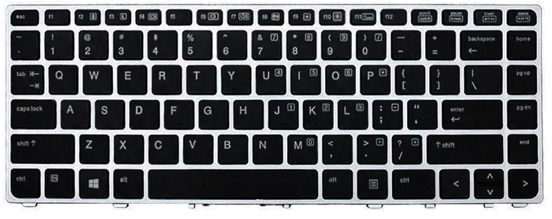 Bàn phím Keyboard Laptop HP Elitebook folio 9470M 9480M Có Đèn