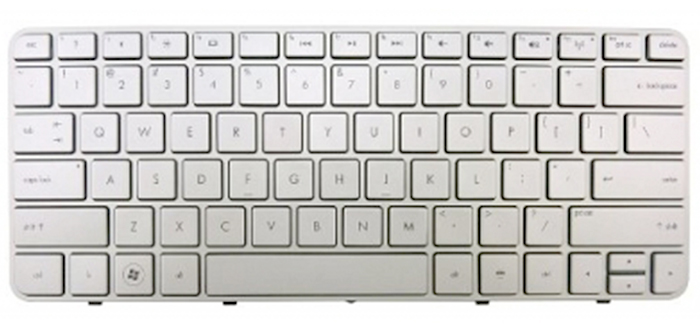 Bàn phím Keyboard Laptop HP DM3-3000 Màu Bạc Có Khung