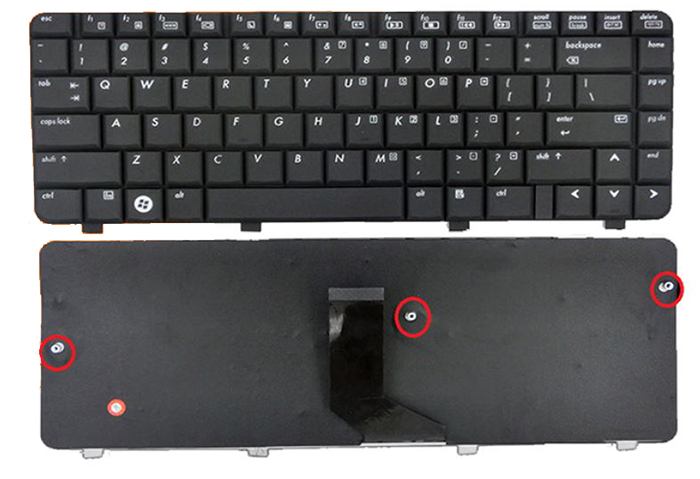 Bàn phím Keyboard Laptop HP DV3-2000 CQ35 Có Đèn