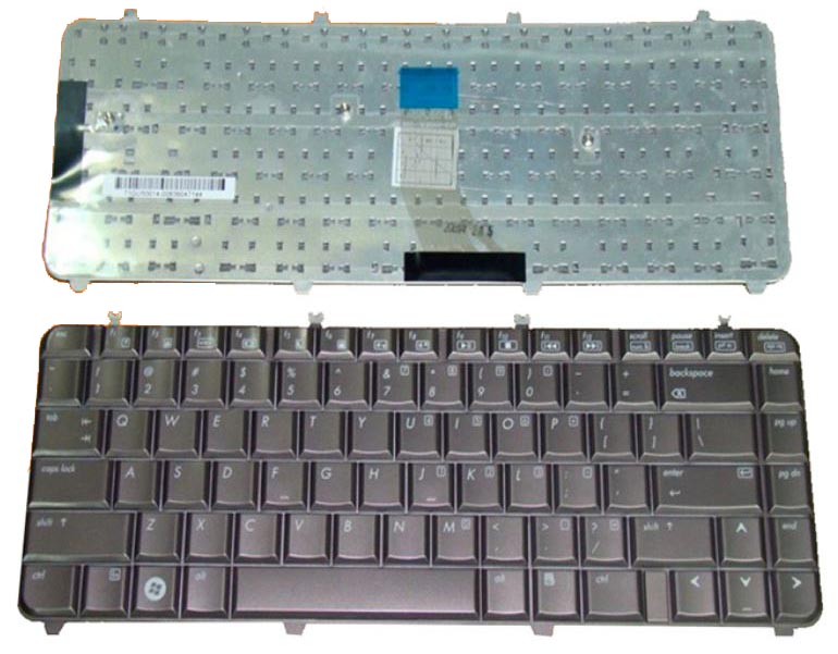 Bàn phím Keyboard Laptop HP Pavilion DV5 Màu Bạc Màu Đồng