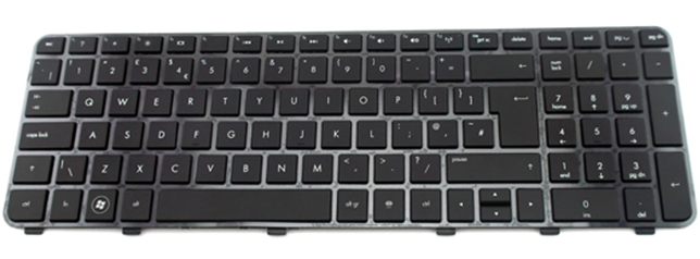 Bàn phím Keyboard Laptop HP Pavilion DV6-6000 6100 Có Khung