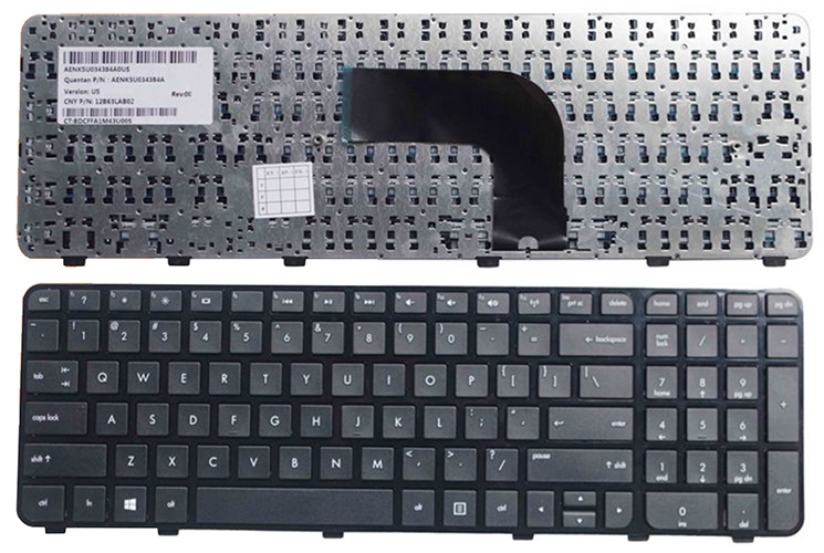 Bàn phím Keyboard Laptop HP Pavilion DV6-7000 Có Khung
