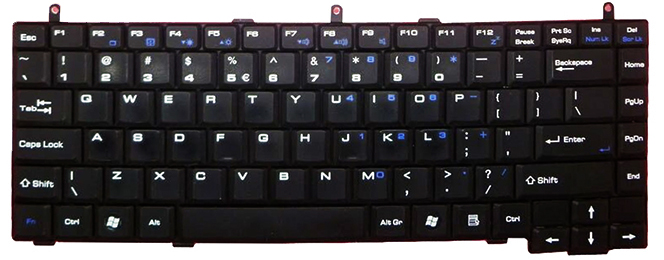 Bàn phím Keyboard Laptop LG K1