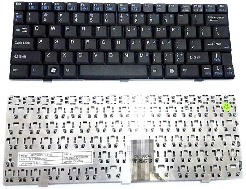 Bàn phím Keyboard Laptop Axioo M72 M720 M721 M722 M725 M73