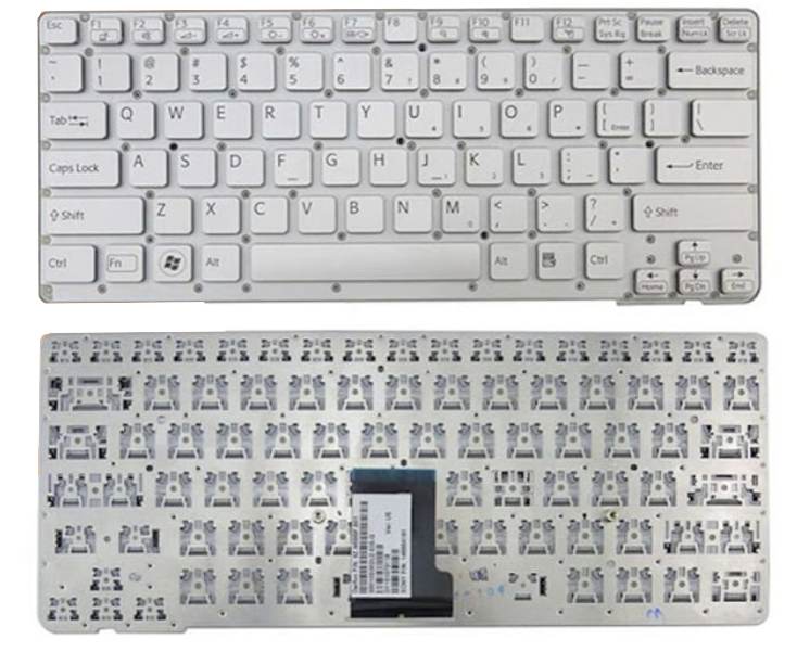 Bàn phím Keyboard Laptop Sony Vpc-CA Màu Đen Màu Bạc