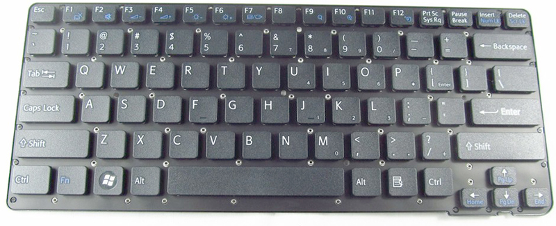 Bàn phím Keyboard Laptop Sony Vpc-CA Màu Đen Màu Bạc