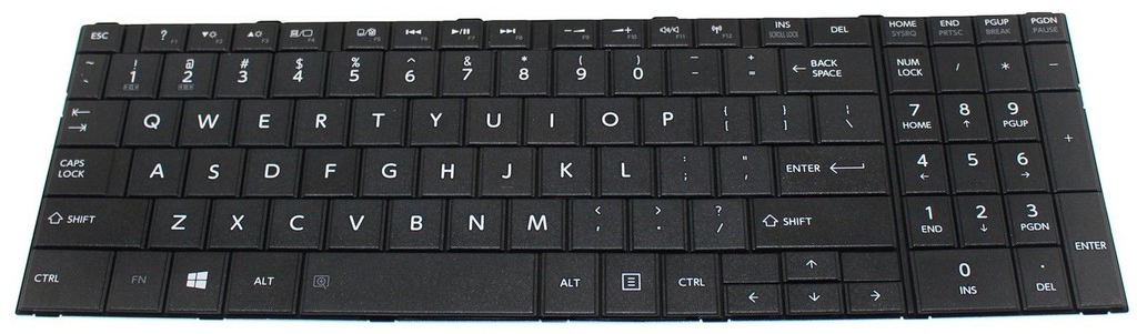 Bàn phím Keyboard Laptop Toshiba Satellite C50B C55B C55B C55D R50B