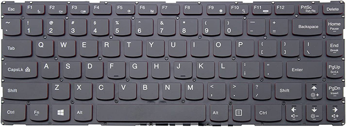 Bàn phím Keyboard Laptop Lenovo Ideapad Y40 Y40-70