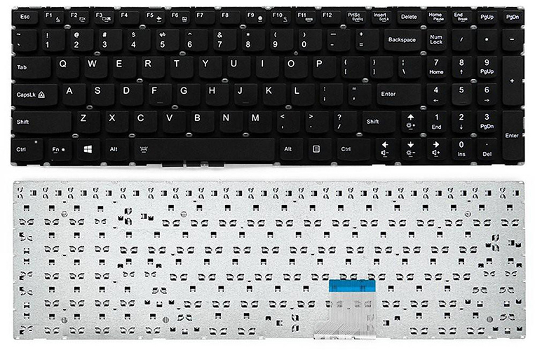 Bàn phím Keyboard Laptop Lenovo Ideapad Y50 Y50-70 Có Đèn