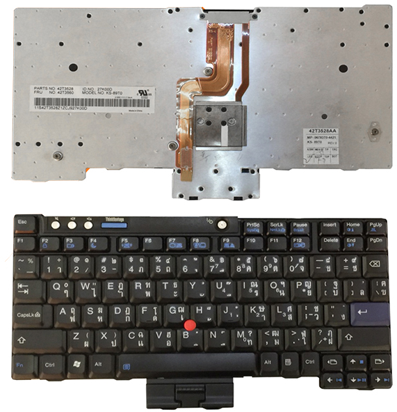 Bàn phím Keyboard Laptop Lenovo Thinkpad IBM X60 X61 Song ngữ