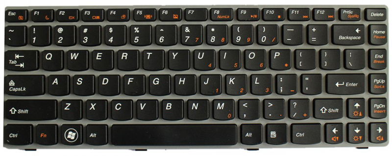 Bàn phím Keyboard Laptop Lenovo IdeaPad Z460