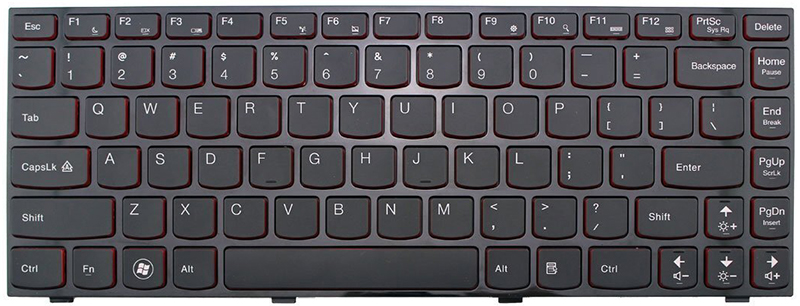 Bàn phím Keyboard Laptop Lenovo Ideapad Y400S Core i