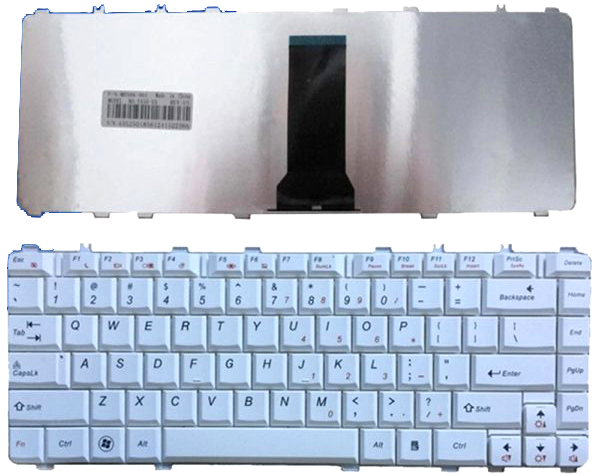 Bàn phím Laptop Lenovo Ideapad Y450 Y550 B460 Y460 Y560 Màu Đen Trắng