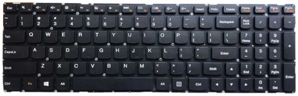 Bàn phím Keyboard Laptop Lenovo Yoga 500-15 500-15IBD 500-15ISK Có Đèn