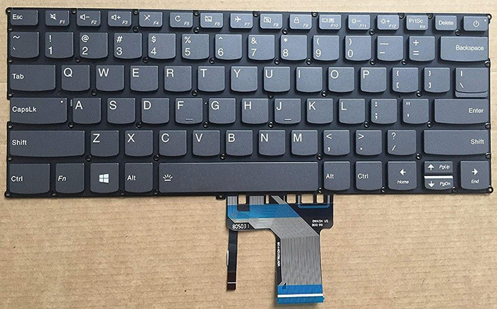 Bàn phím Keyboard Laptop Lenovo Yoga 720-14 Có Đèn Có nút nguồn