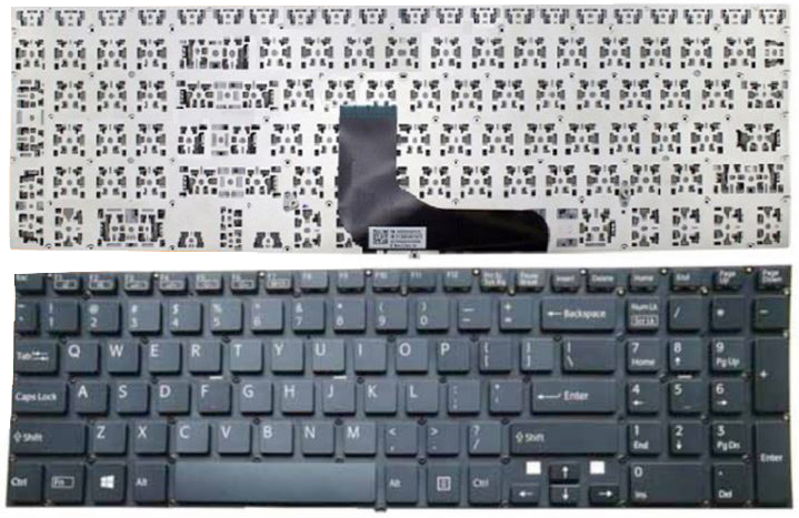 Bàn phím Keyboard Lapttop Sony SVF-15A Màu Đen Màu Bạc