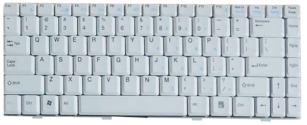 Bàn phím Keyboard Laptop NEC E6300 E6500