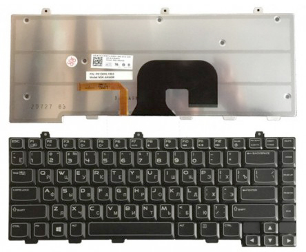 Bàn phím Keyboard Laptop Dell Alienware M14X-R2 Có Đèn tiếng anh