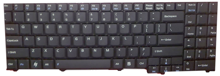 Bàn phím Keyboard Laptop ASUS M51