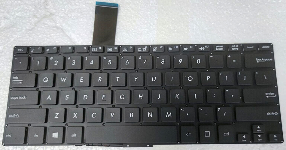 Bàn phím Keyboard Laptop ASUS S300 S300C S300CA X302 Màu Trắng Đen